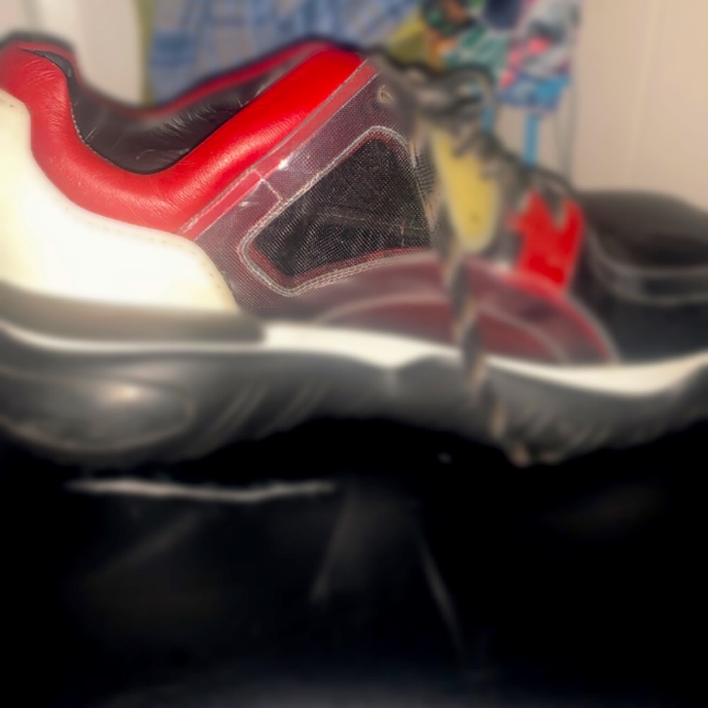 FENDI  White 'Forever Fendi' Fancy Sneakers